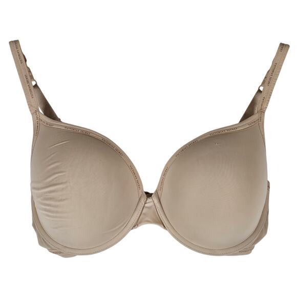 VICTORIA'S SECRET WOMEN'S NUDE BEIGE PUSH-UP BRA 36DD/E80 - Picture 1 of 7